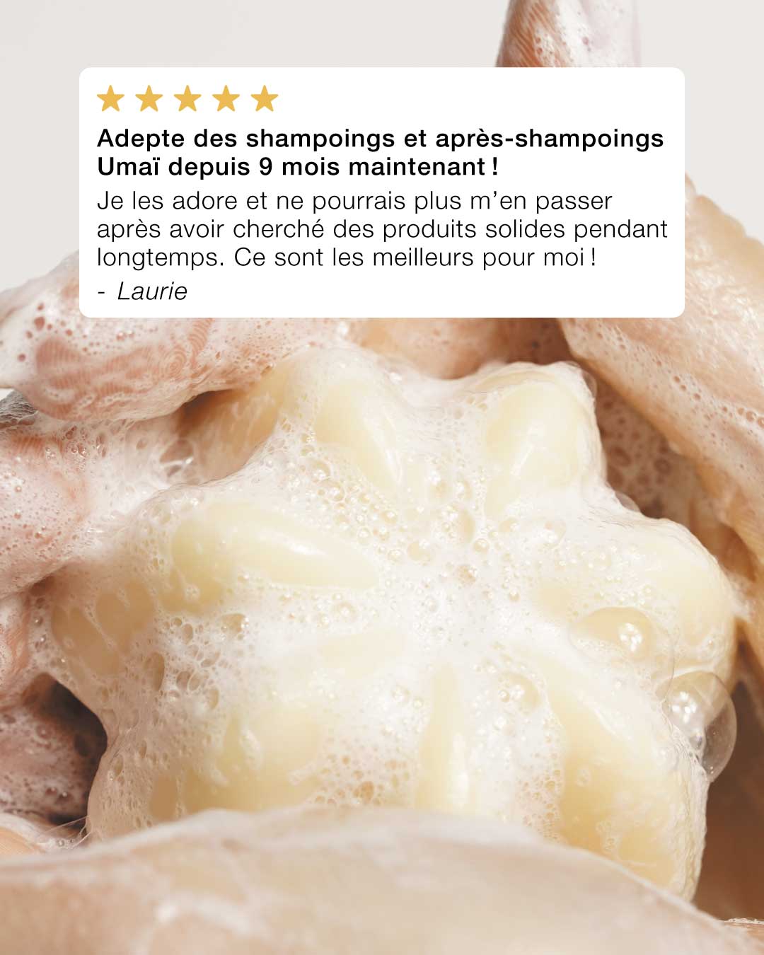 Shampoing doux solide