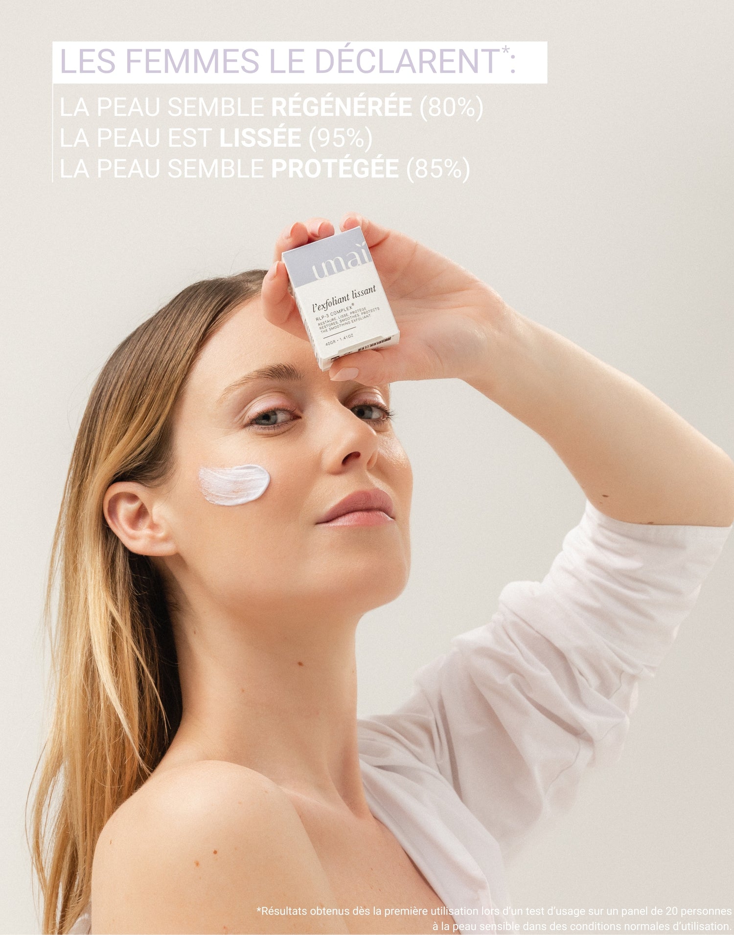 Exfoliant lissant