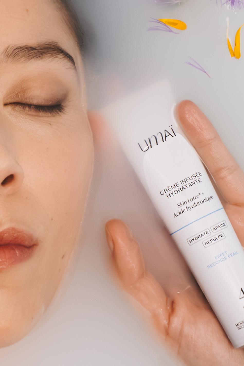 Crème infusée hydratante