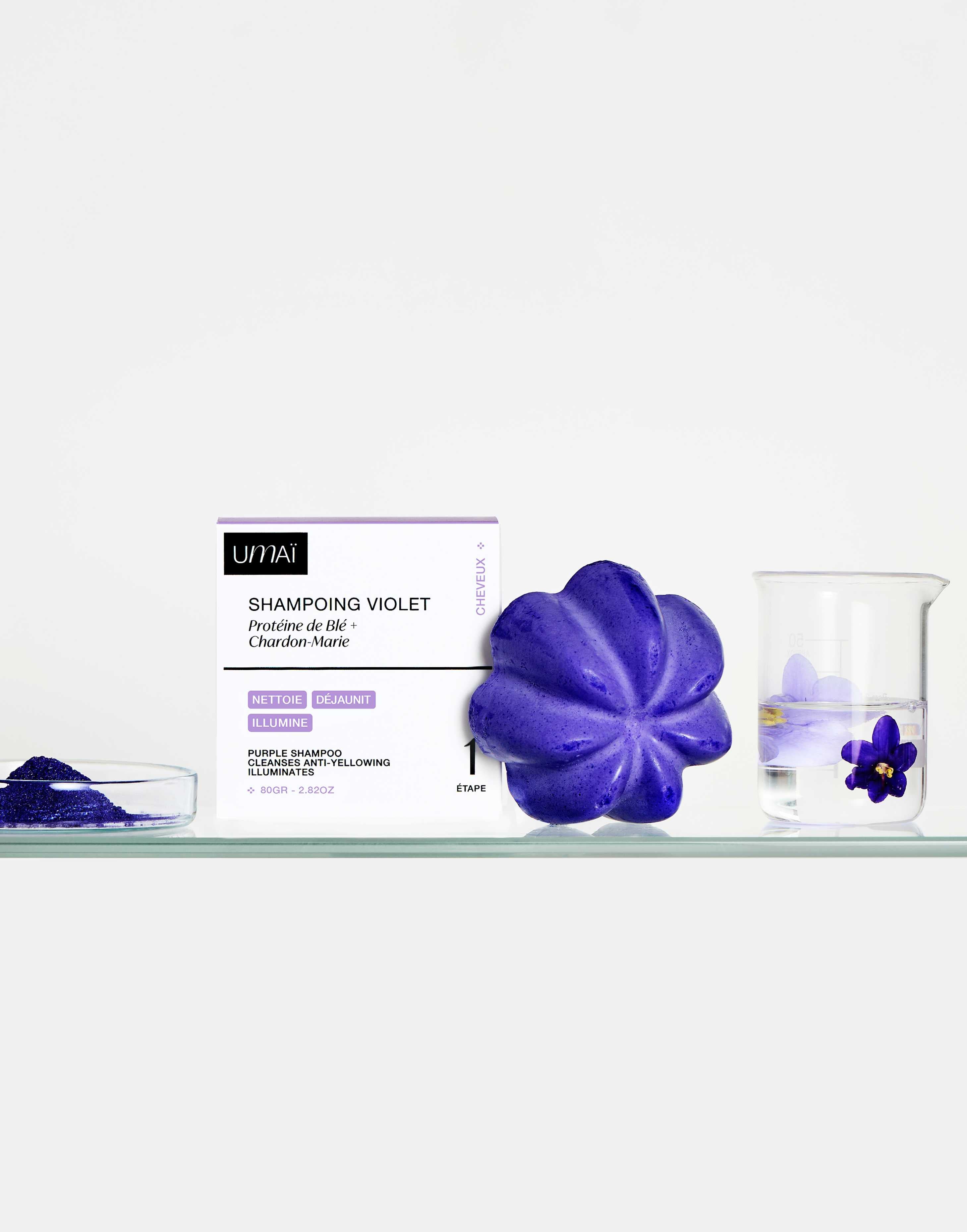 Shampoing violet
