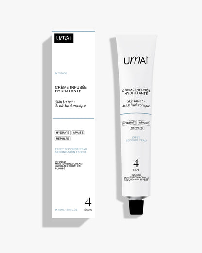 Crème infusée hydratante