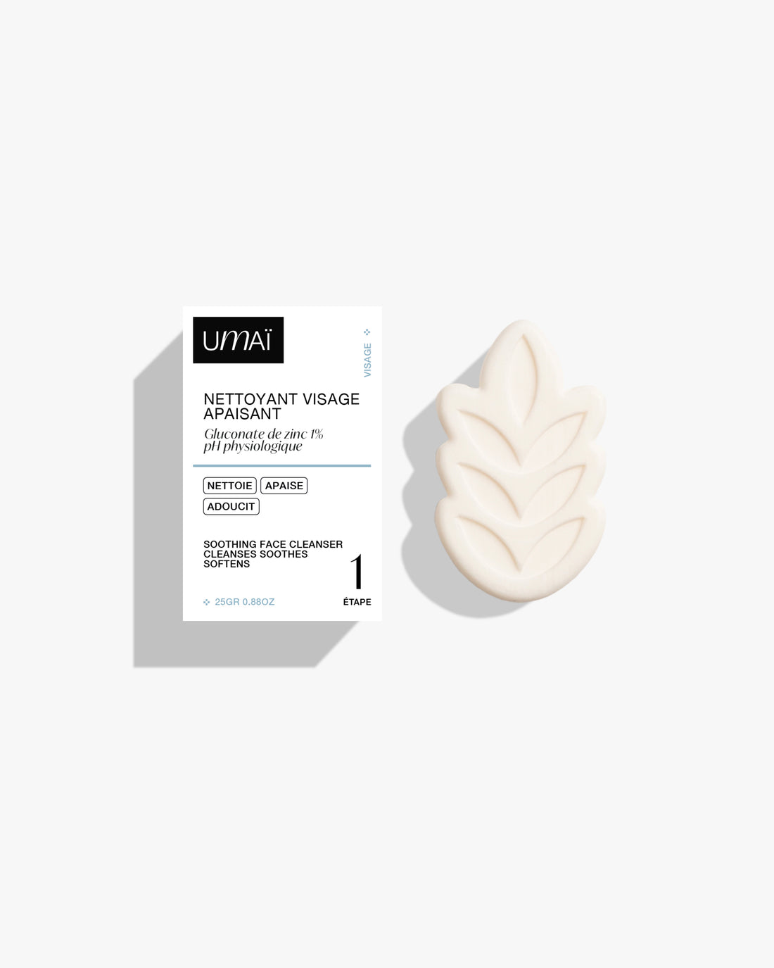 Nettoyant visage apaisant format voyage