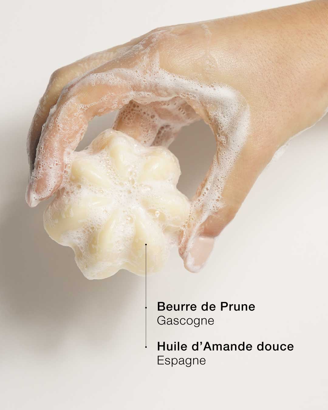 Shampoing doux solide