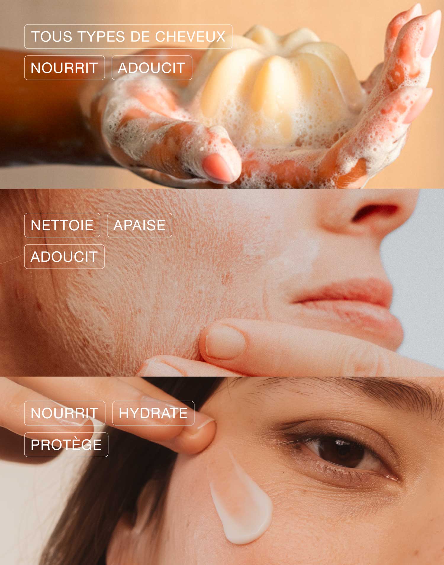 Les essentiels visage format voyage