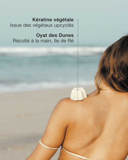 Shampoing solide après-soleil