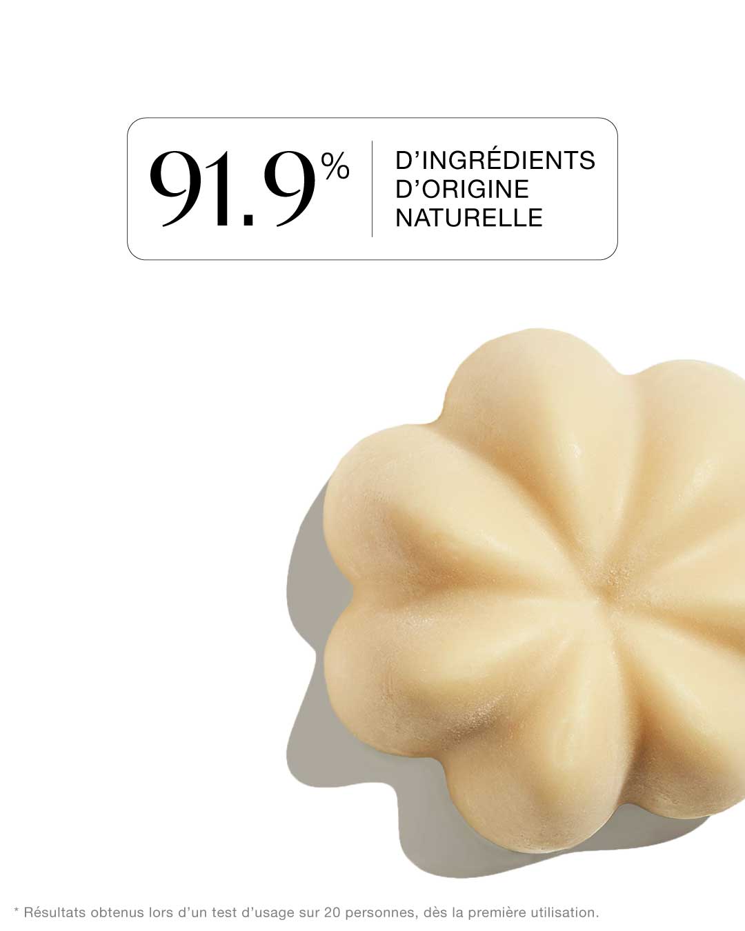 Shampoing solide après-soleil