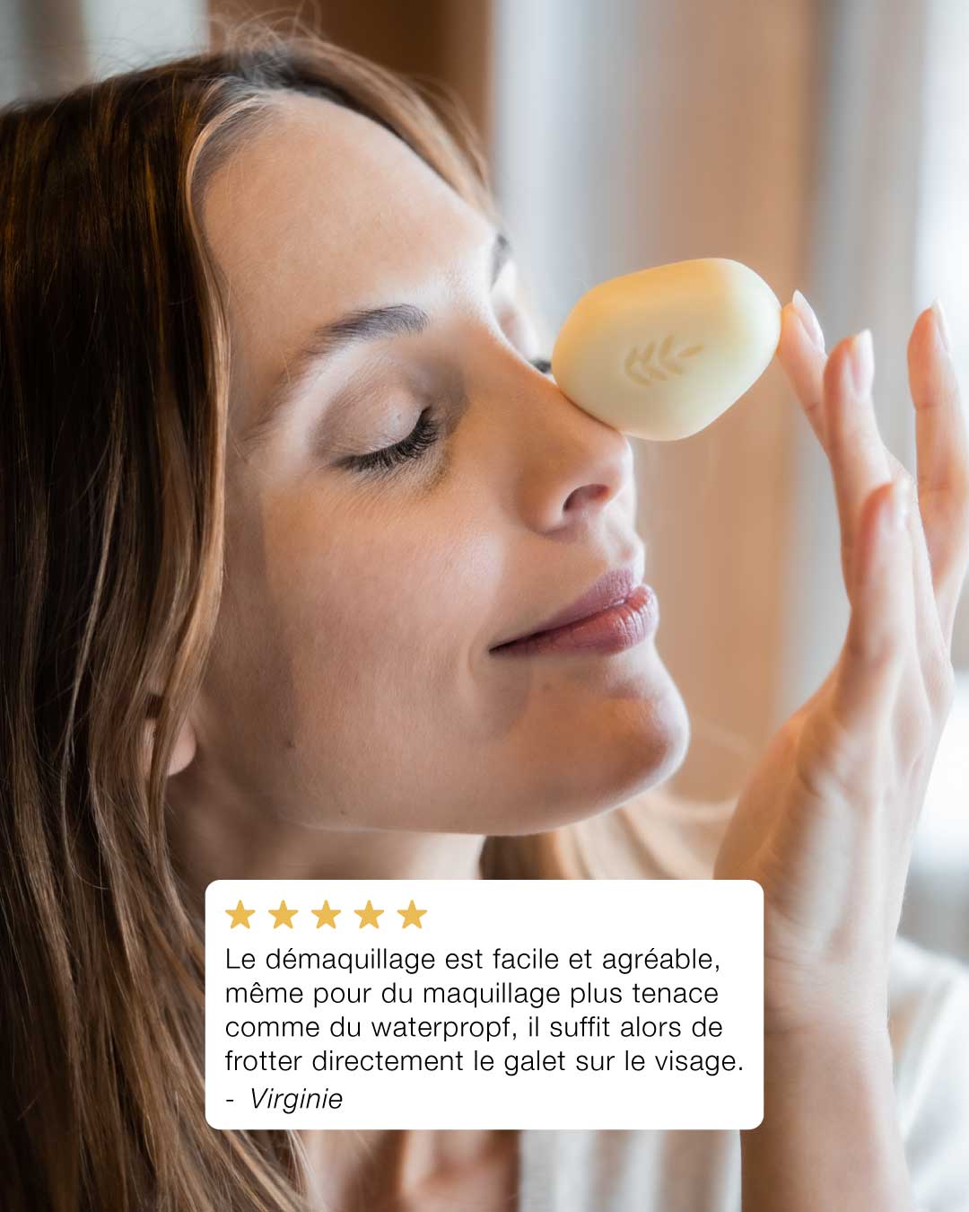 Lait démaquillant solide