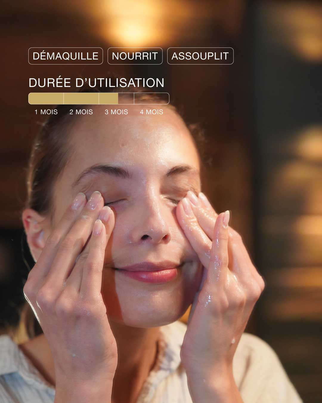 Lait démaquillant solide