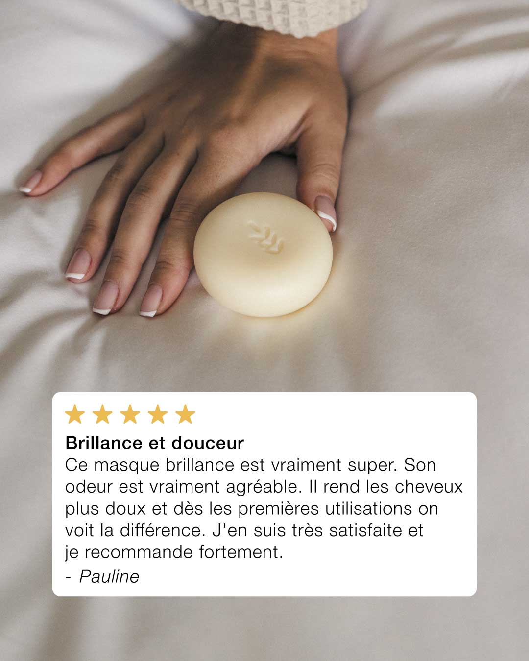 Masque solide soin brillance