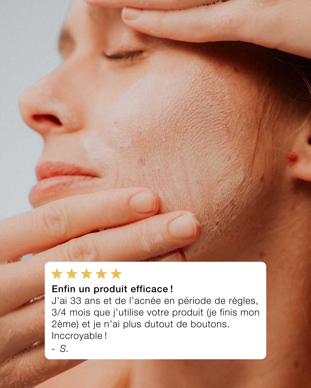 Nettoyant visage apaisant format voyage