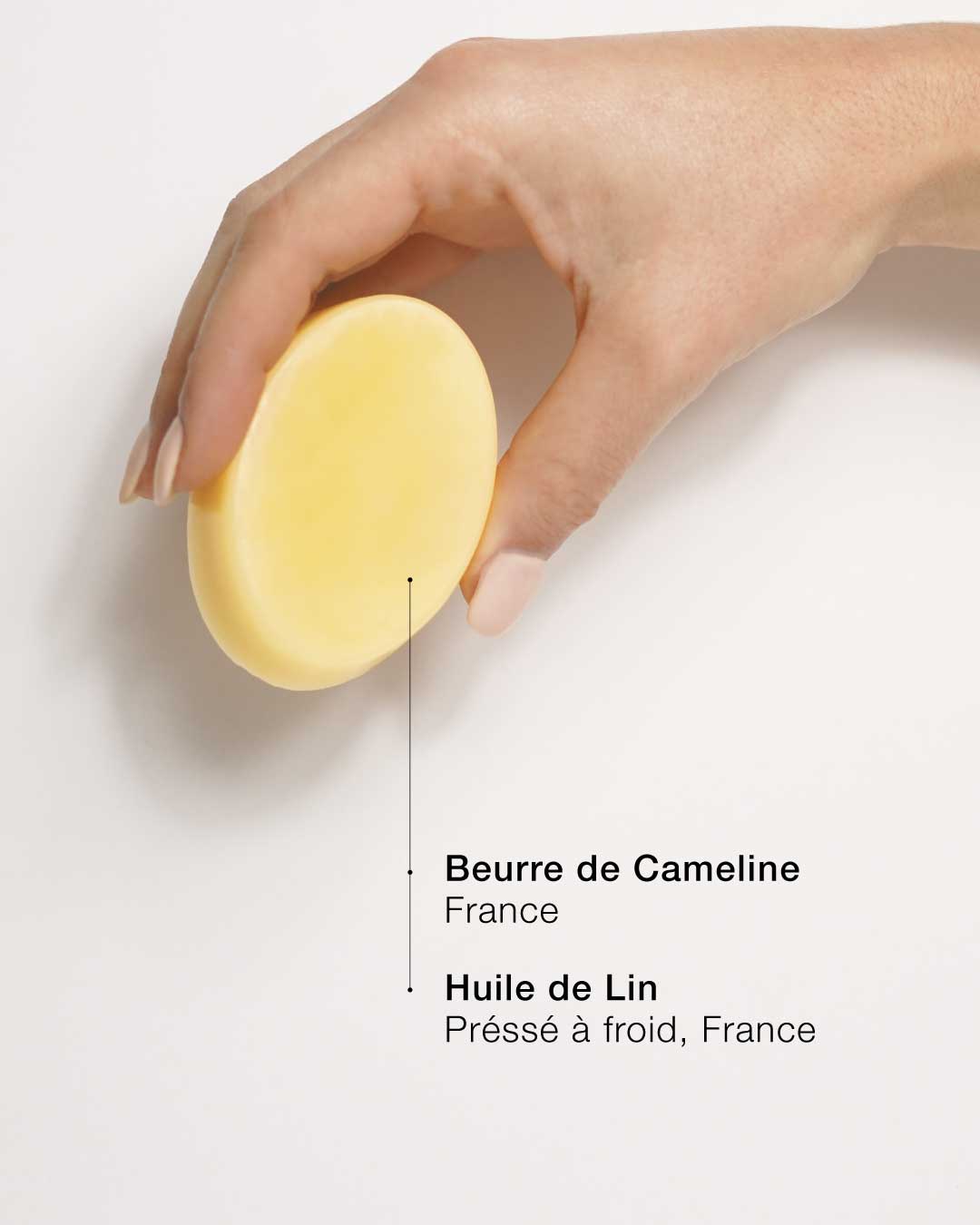 Après-shampoing solide démêlant