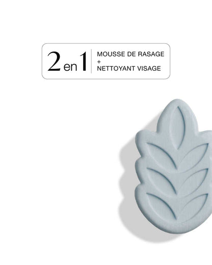 Mousse de rasage nettoyante