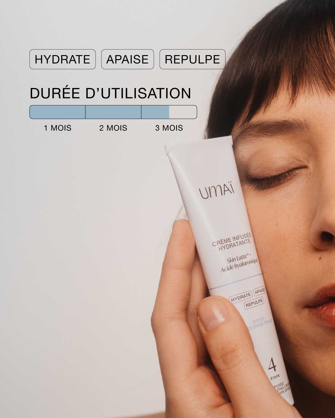Crème infusée hydratante