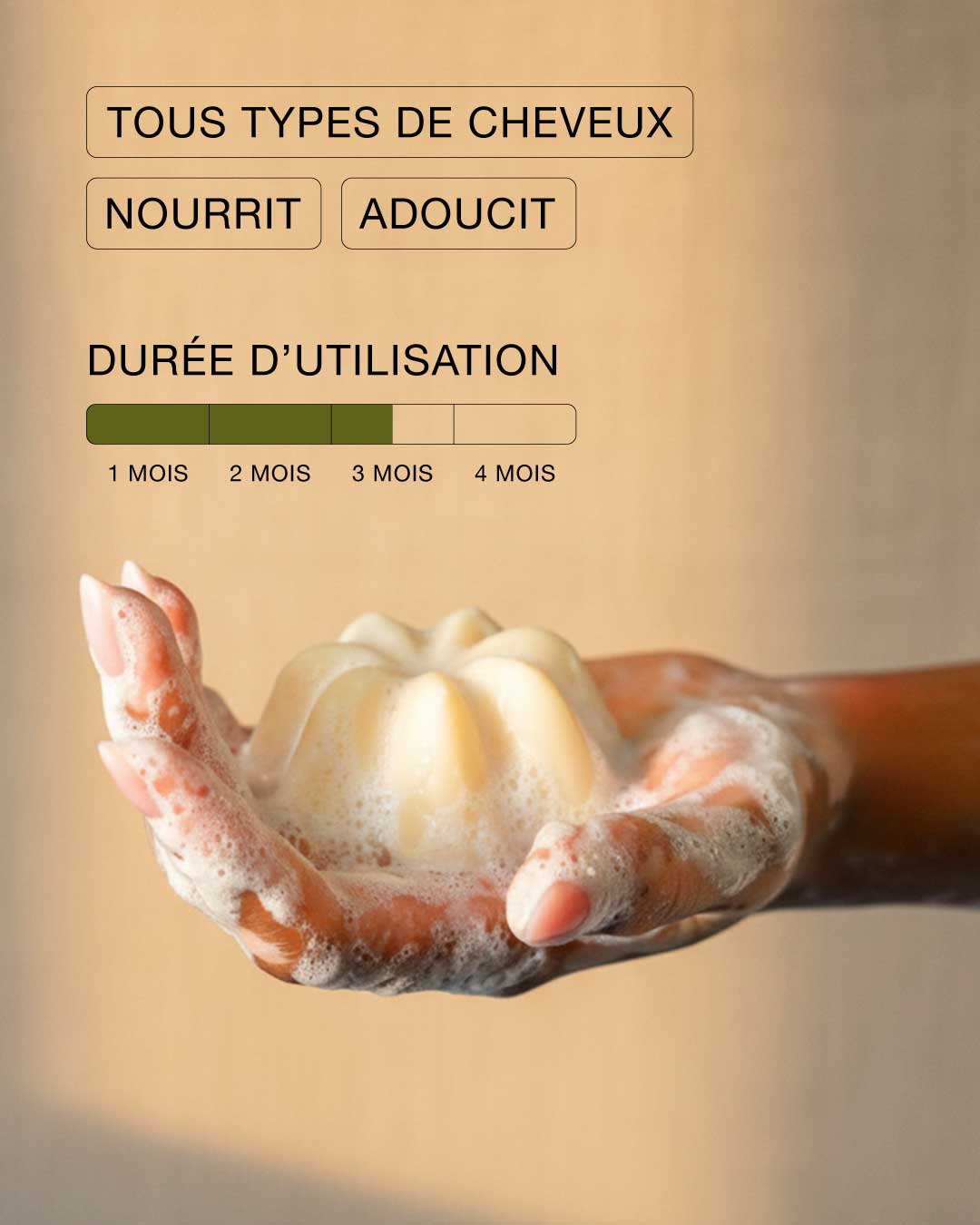 Shampoing collection Parfum Rhubarbe &amp; Sésame Solide