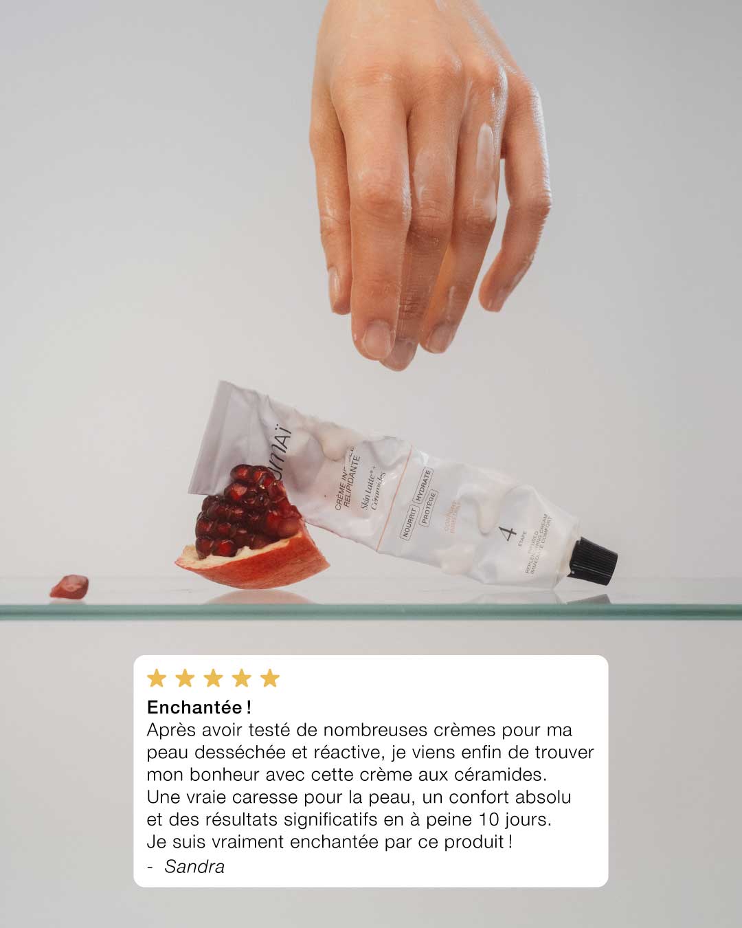 Crème infusée relipidante