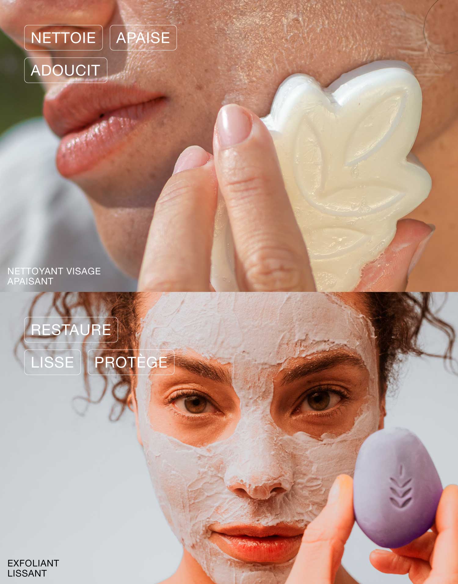 Routine douceur visage